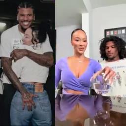 杰伦格林大23岁的女友用小魔术戏耍，两人太甜蜜了吧！